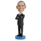 Royal Bobbles Barack Obama, 44th President of the United States - American History Anniversary Bobblehead - 8.5 Inches Tall - Collectible Bobblehead