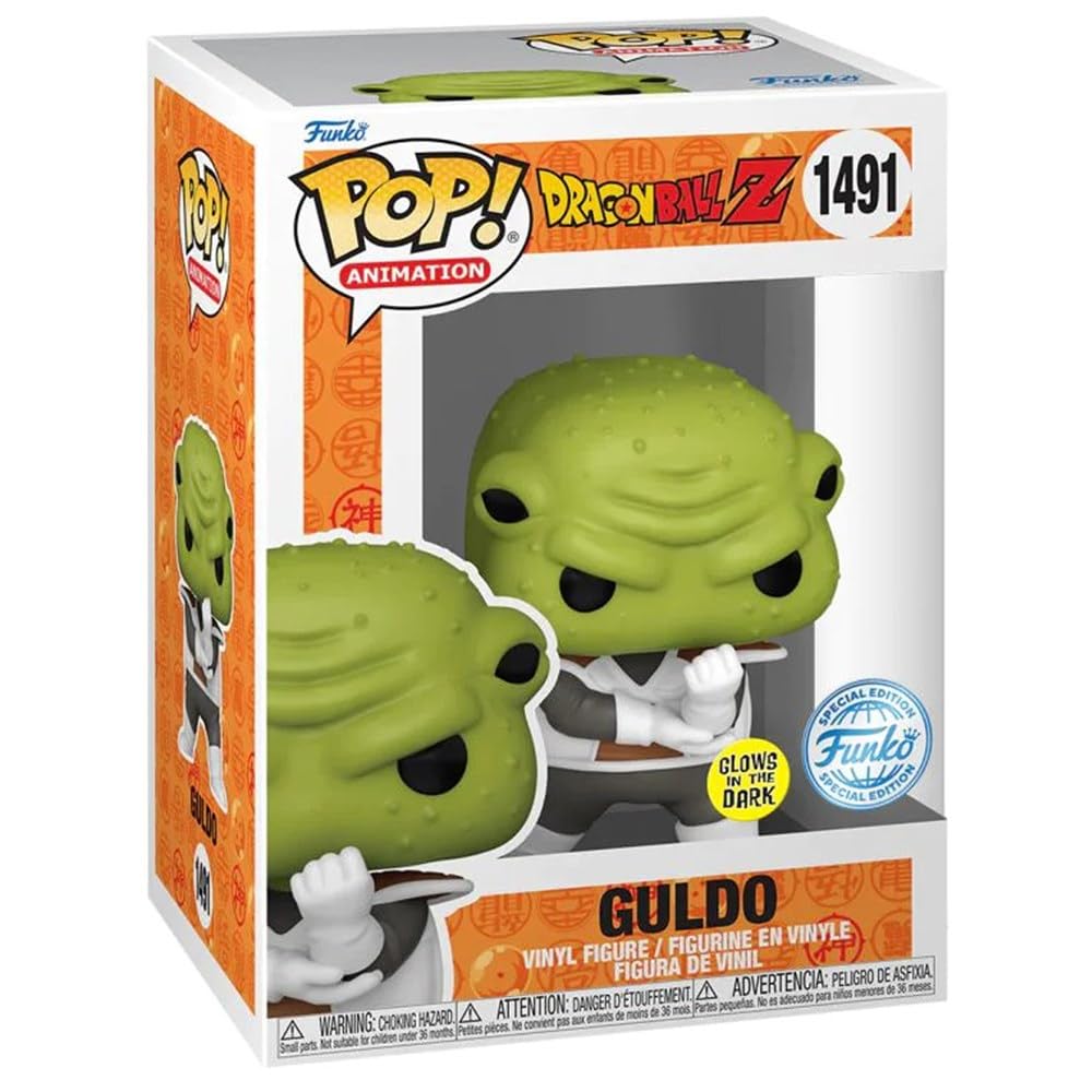 Funko Pop! Dragon Ball Z Guldo Glow-in-The-Dark Vinyl Figure #1491