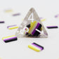 Nonbinary Flag RPG Dice Set