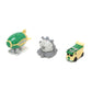 Jada Teenage Mutant Ninja Turtles 1.65" 3-Pack Die-cast Cars, Toys for Kids and Adults