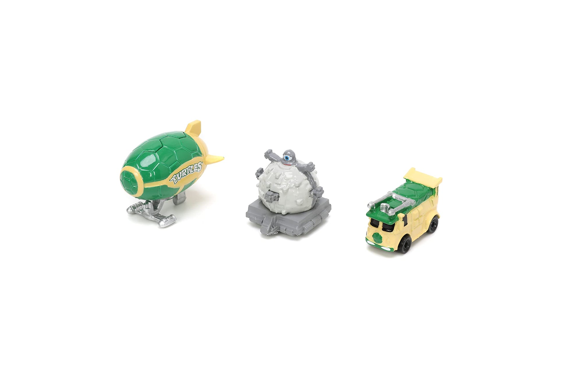 Jada Teenage Mutant Ninja Turtles 1.65" 3-Pack Die-cast Cars, Toys for Kids and Adults