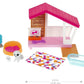 Barbie Mini Playset with 2 Pet Puppies, Doghouse and Pet Accessories, Gift for 3 to 7 Year Olds