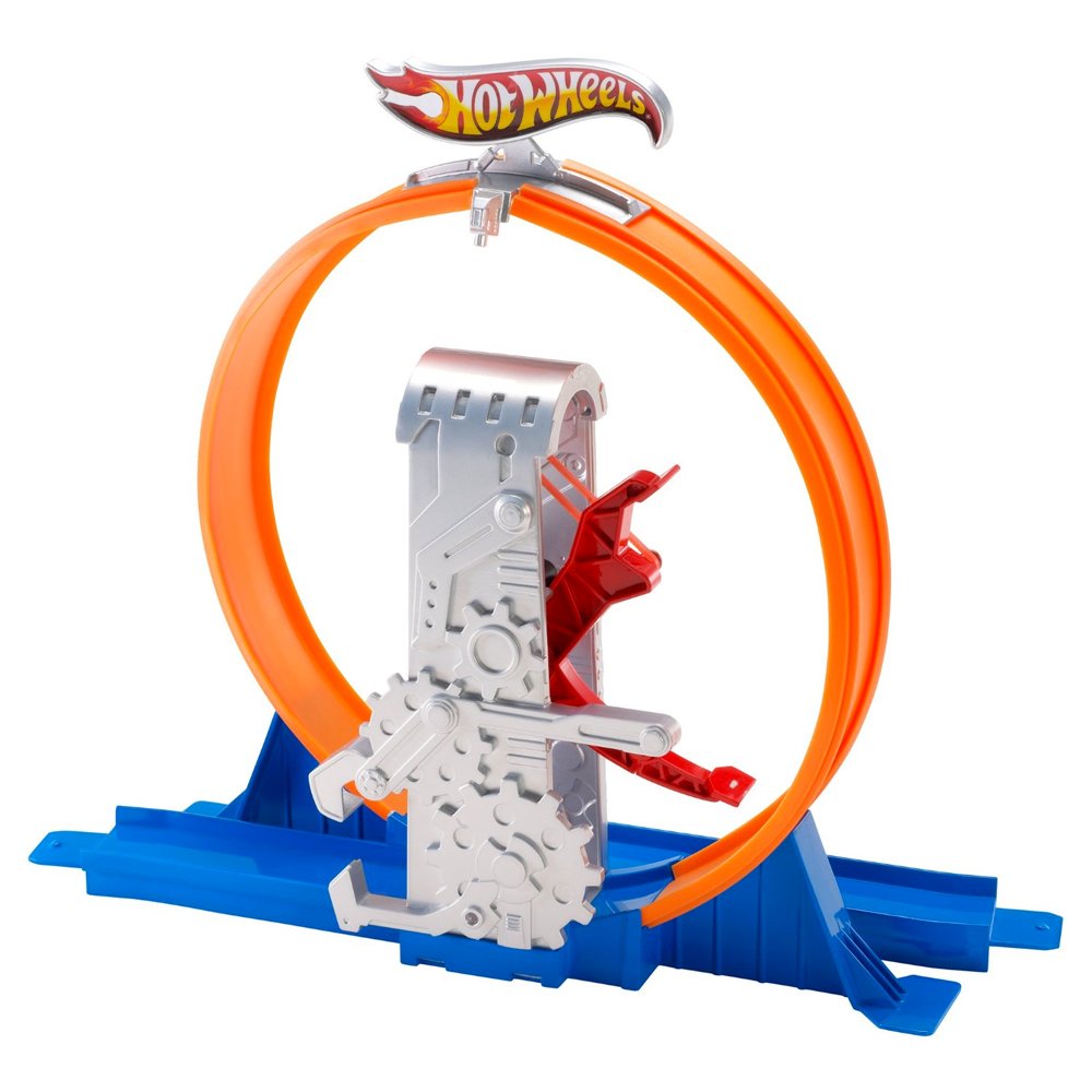 Hot Wheels Track Builder Deluxe Quick Kick Loop Stunt Set
