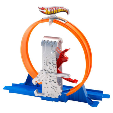 Hot Wheels Track Builder Deluxe Quick Kick Loop Stunt Set