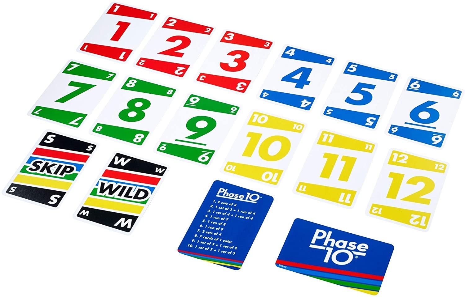 Mattel Uno Phase 10