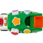 Kidoozie Shape Sorting Recycling Truck Ages 12 Months+, Motorized, Garbage Truck, Light & Sound