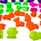 50 Ps Deluxe Sand Molds Tools Set, Sandbox Toddlers Toys, Beach Sand Castle Building, Indoor Outdoor Sensory Kids Play - Safari Animals, Mini Castles