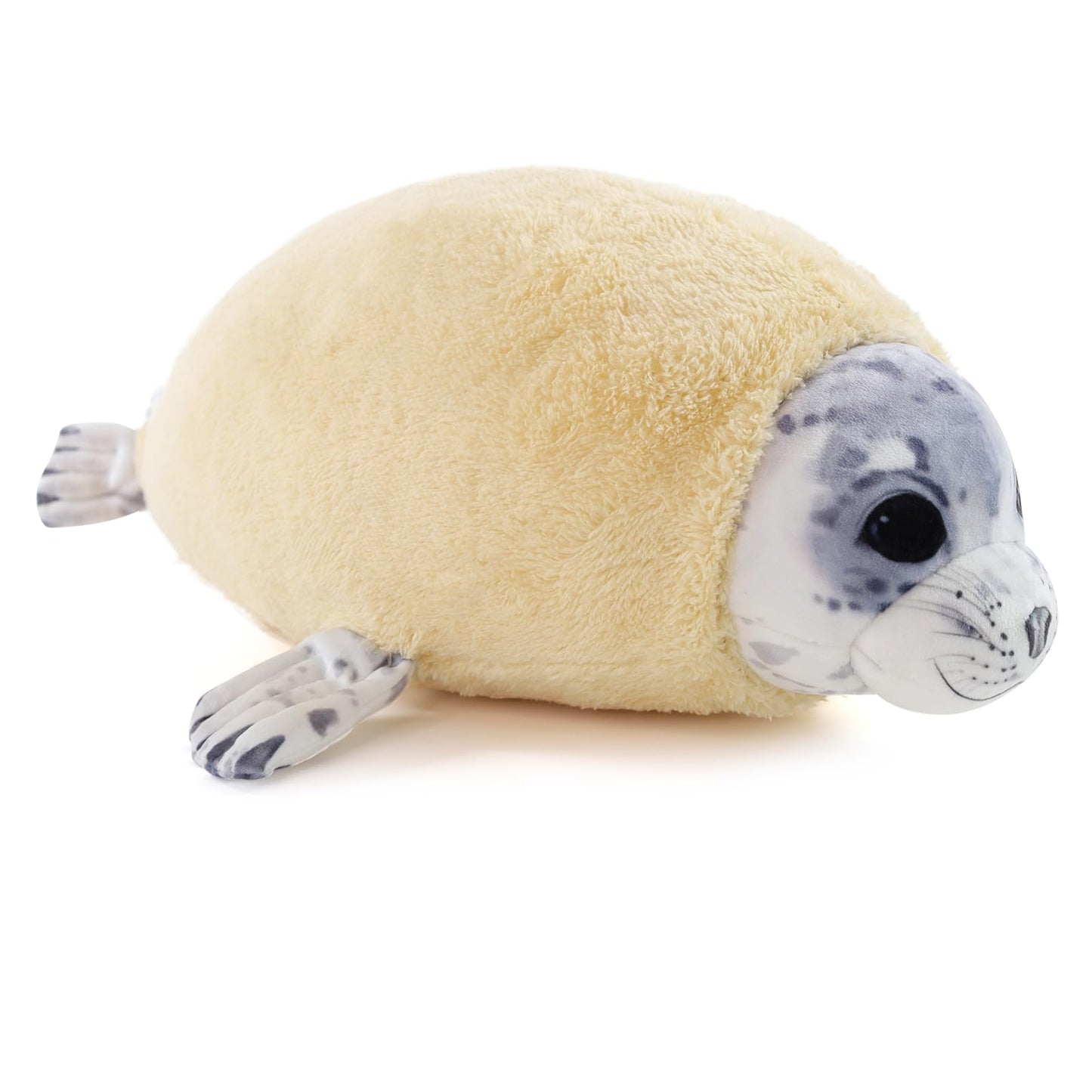 Chubby Blob Young Seal Pillow Soft Plushies, Cute Ocean Stuffed Animals Plush Toy, Room Decor,Throw Pillow Doll Big Plush Toys Gift