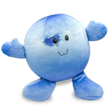 Celestial Buddies Neptune Buddy | 10" Soft Stuffed Plush, Embroidered Features, Fun Planet Facts Tag for Kids - STEM Learning, Educational Gift