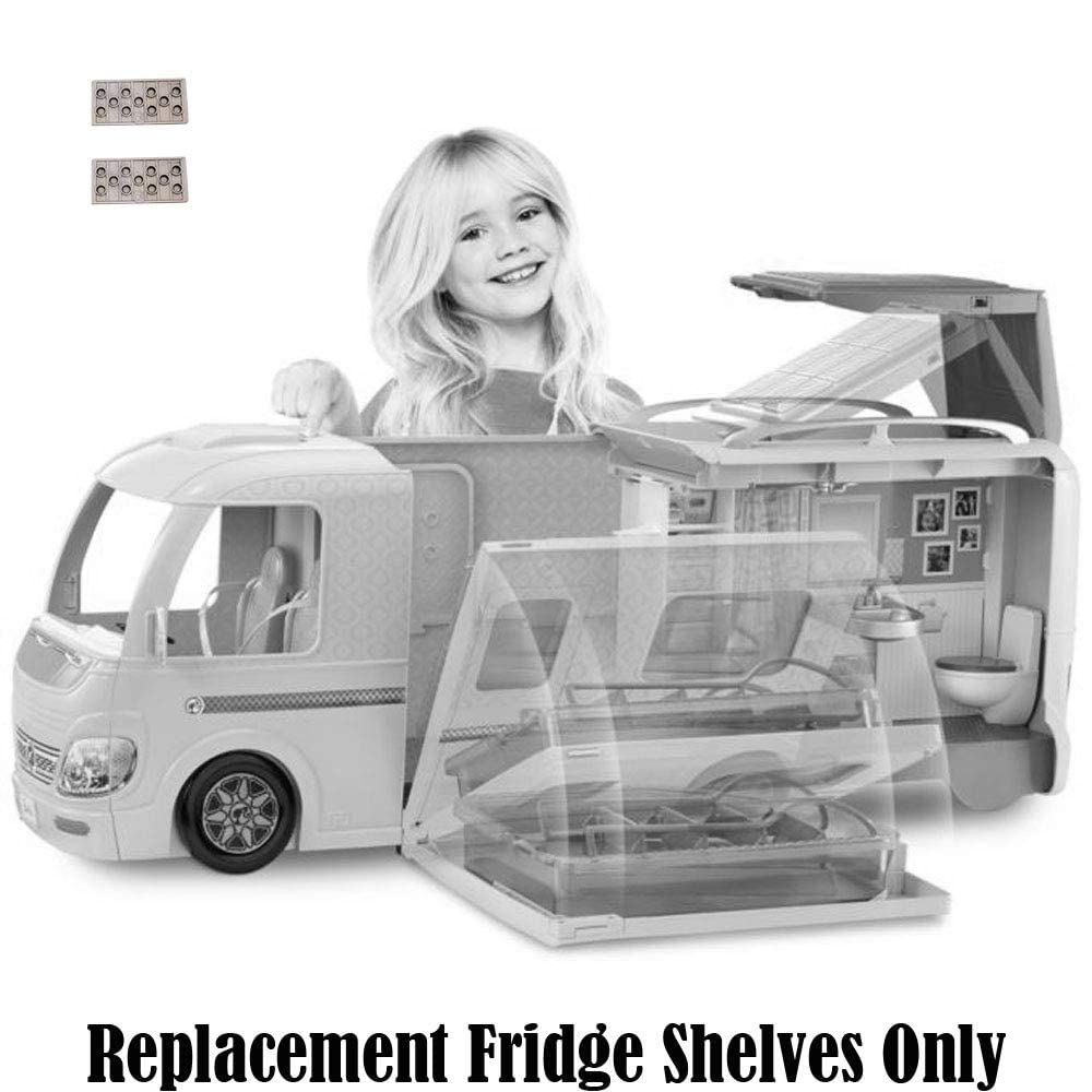 Replacement Parts for Barbie DreamCamper - FBR34 ~ Replacement Fridge Shelves