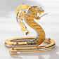 Mokrdomain Snake 3D Metal Puzzle, Golden, 27 Pieces