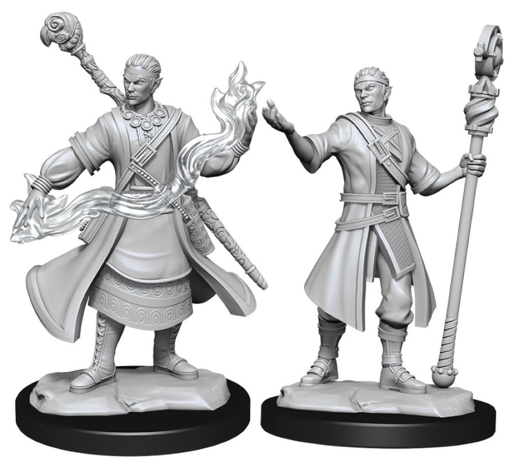 D&D Nolzur's Marvelous Miniatures: Half-Elf Wizard Male