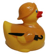 Waddlers Rubber Duck Saves for Rainy Day, Brand Rubber Ducks That Floats Upright, Toy Bathtub Rubber Duck Birthday & Kid's Education Gift, Rain Gear