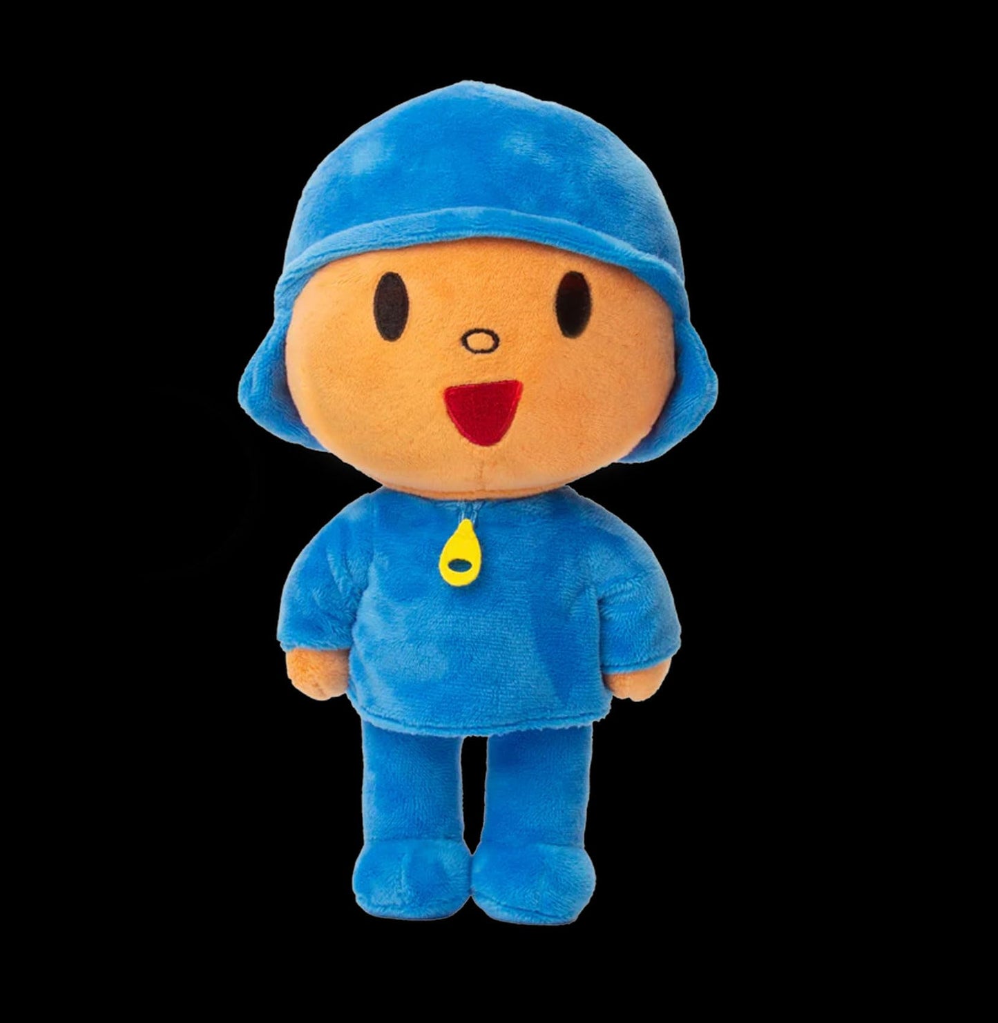Mighty Mojo Pocoyo Plush Doll - 12 Inches for Toddlers, Girls and Boys - Officially Licensed Plush Doll - Preschool Leaning Plush Bedtime Doll