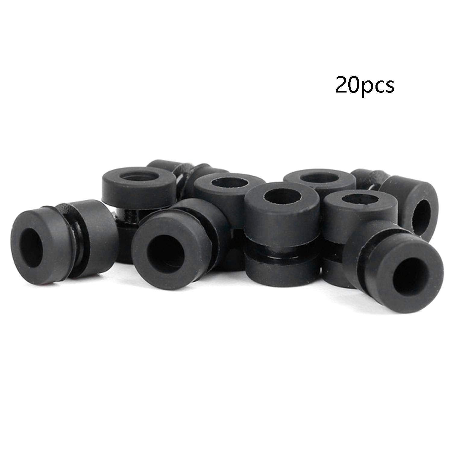 DGZZI 20pcs M3 Damping Ball for FPV F4 Flight Controller Anti Vibration Damper Washer RC Models DIY Part M3 Mounting Hole Shock Absorption Suspension