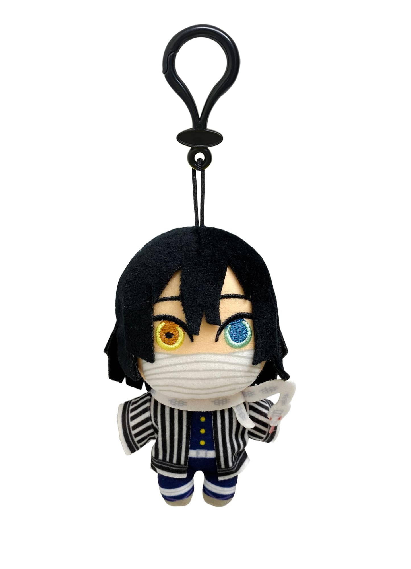Great Eastern Entertainment Demon Slayer - Obanai Iguro Mini Plush w/Spring Hook 4.5" H