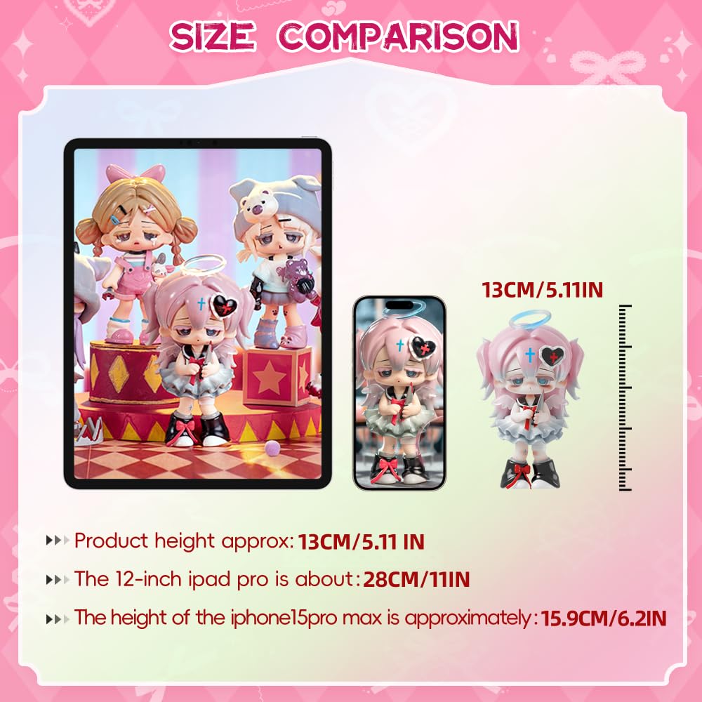 XiDonDon Missy Sweet Mourning Lolita Series Blind Box Cute Toys Kawaii Anime Figures Dolls Furniture for Display Gift Surprise Toy Gift Mystery Box