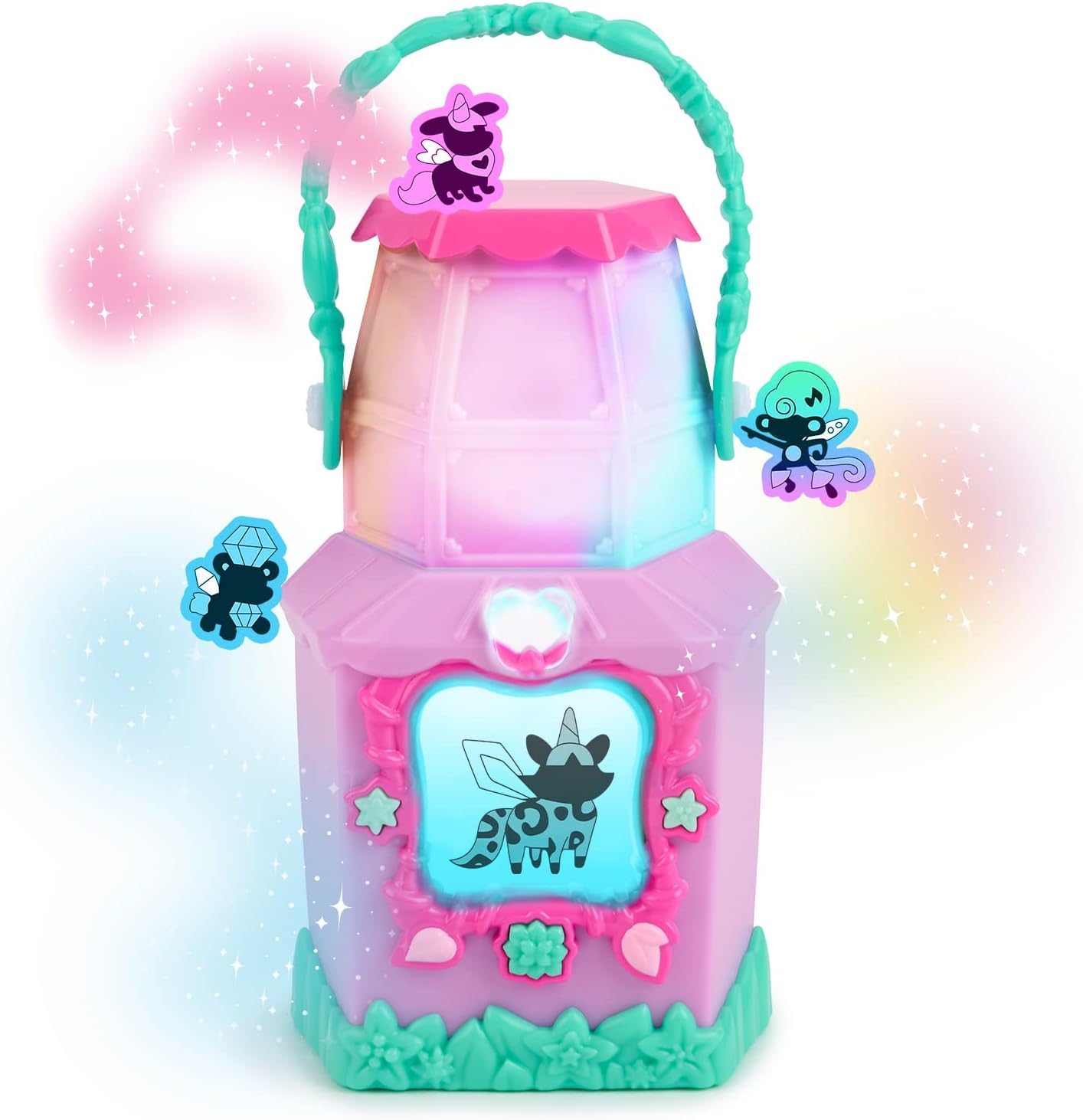 Got2Glow Fairy Pet Finder - Magic Fairy Jar Toy Includes 40+ Electronic Pets (Purple)