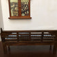 BESTLEE 1:12 Dollhouse Miniature Living Room Graden Wooden Couch Bench and 4 Pcs Cushions