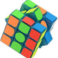 3x3 Blue Fluorescent Speed Cube Glow in Dark Magic Speed Cube 3-D Brain Teasers IQ Puzzles for Kids and Adults (3x3 Blue Fluorescent)