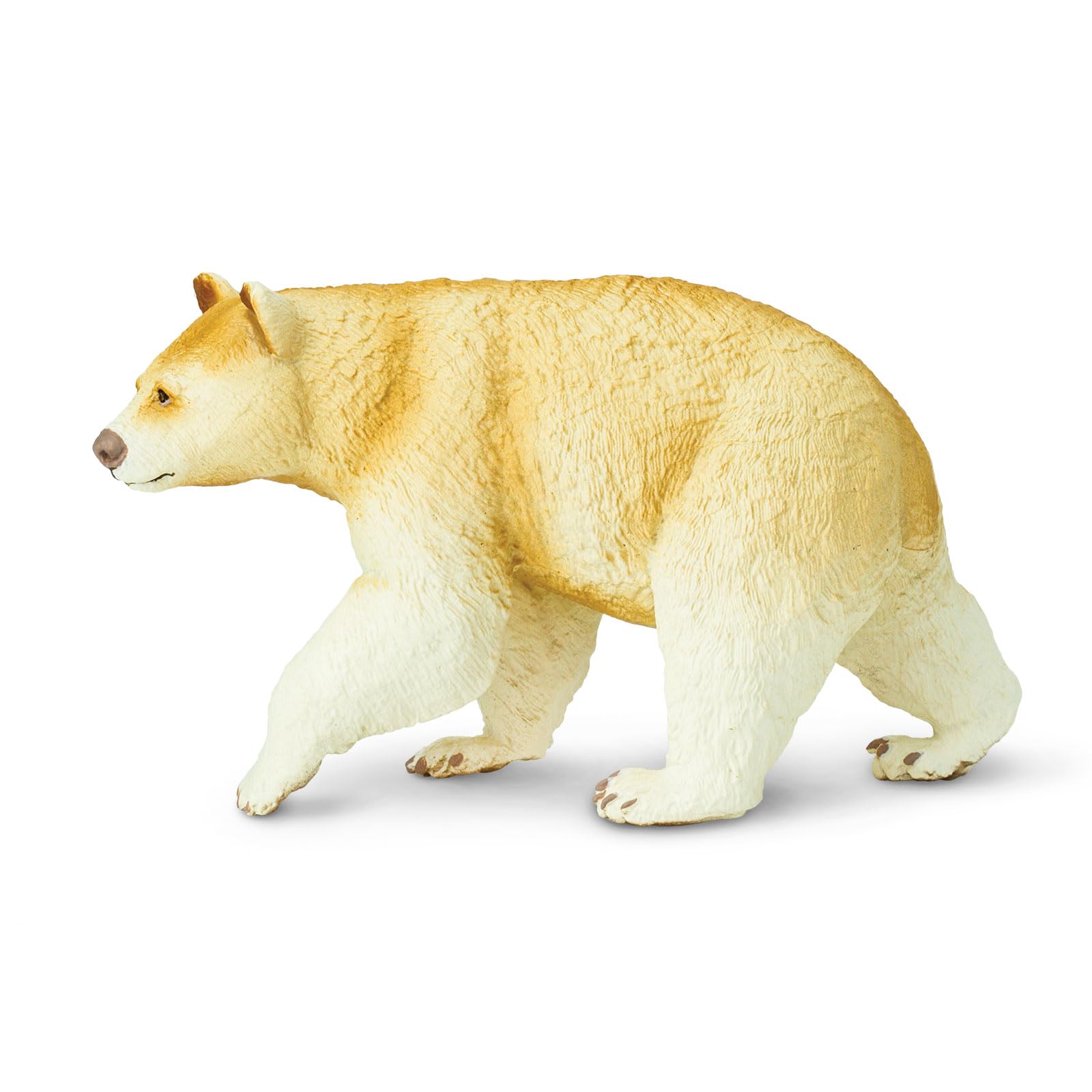 Safari Ltd. Kermode Bear Figurine - Detailed 4.5" Spirit Bear Figure - Educational Toy for Boys, Girls and Kids Ages 3+