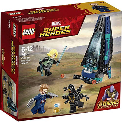 LEGO 76101 Marvel Avengers Infinity War Outrider Dropship Attack Playset