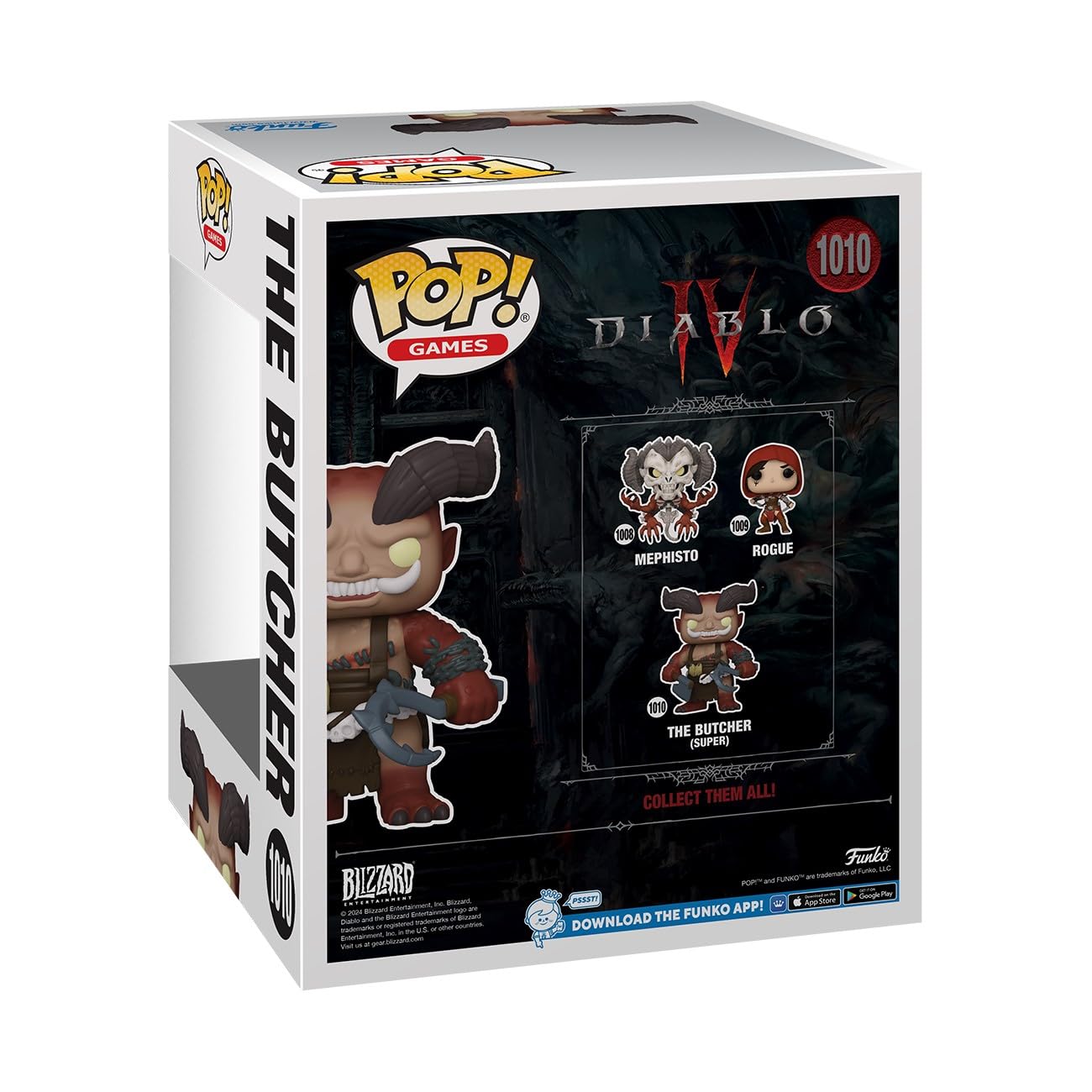Funko POP! Super: Diablo 4 - The Butcher - Collectable Vinyl Figure - Gift Idea - Official Merchandise - for Kids & Adults - Video Games Fans - Model