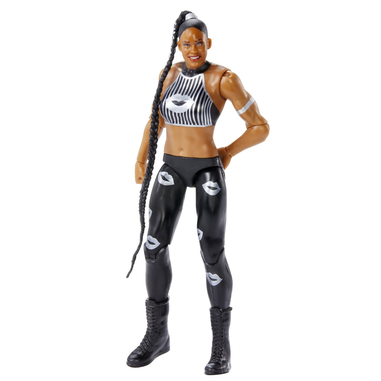 WWE Wrestlemania Action Figure, Bianca Belair, Posable 6-inch Collectible & Gift for Ages 6 Years Old & Up