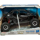 NewRay 1:18 Scale Polaris RZR Pro R 4 Rock Crawler (Stealth Black) 58466B