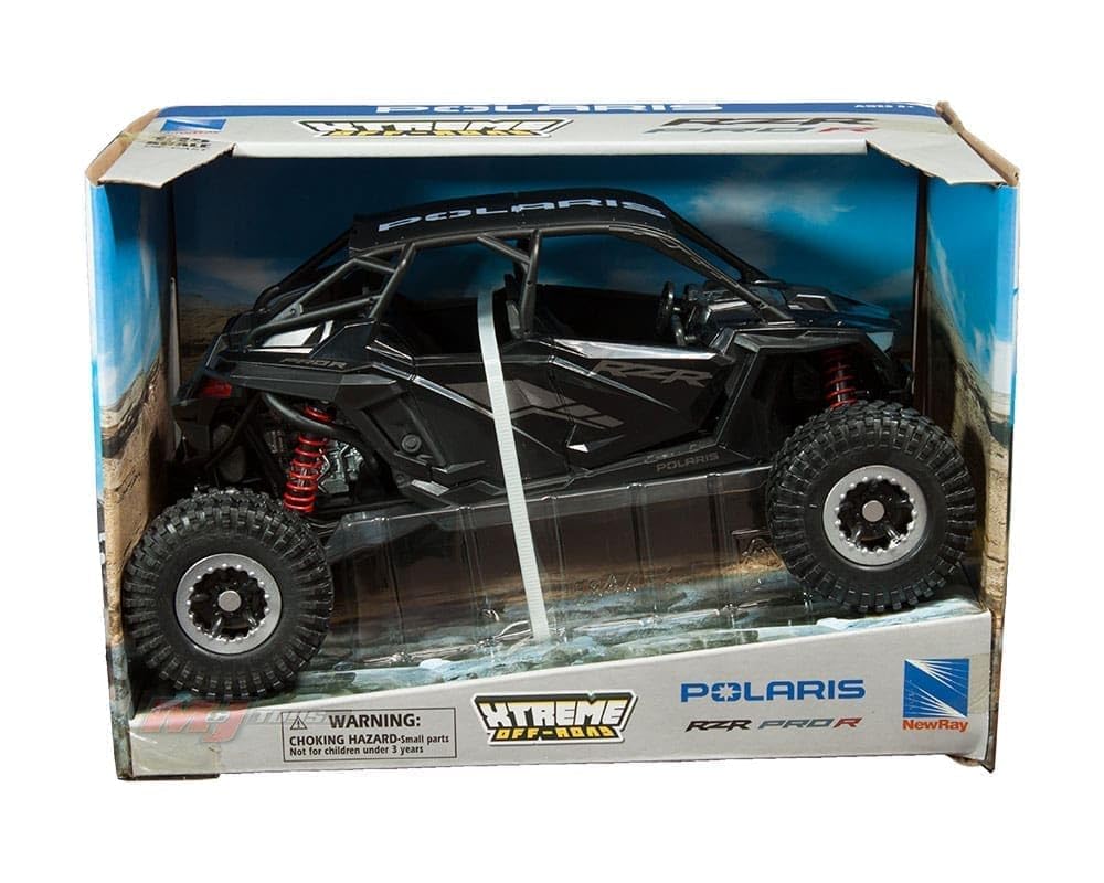 NewRay 1:18 Scale Polaris RZR Pro R 4 Rock Crawler (Stealth Black) 58466B