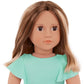 Our Generation Doll W/Denim & Tulle Skirt Outfit, Lisa
