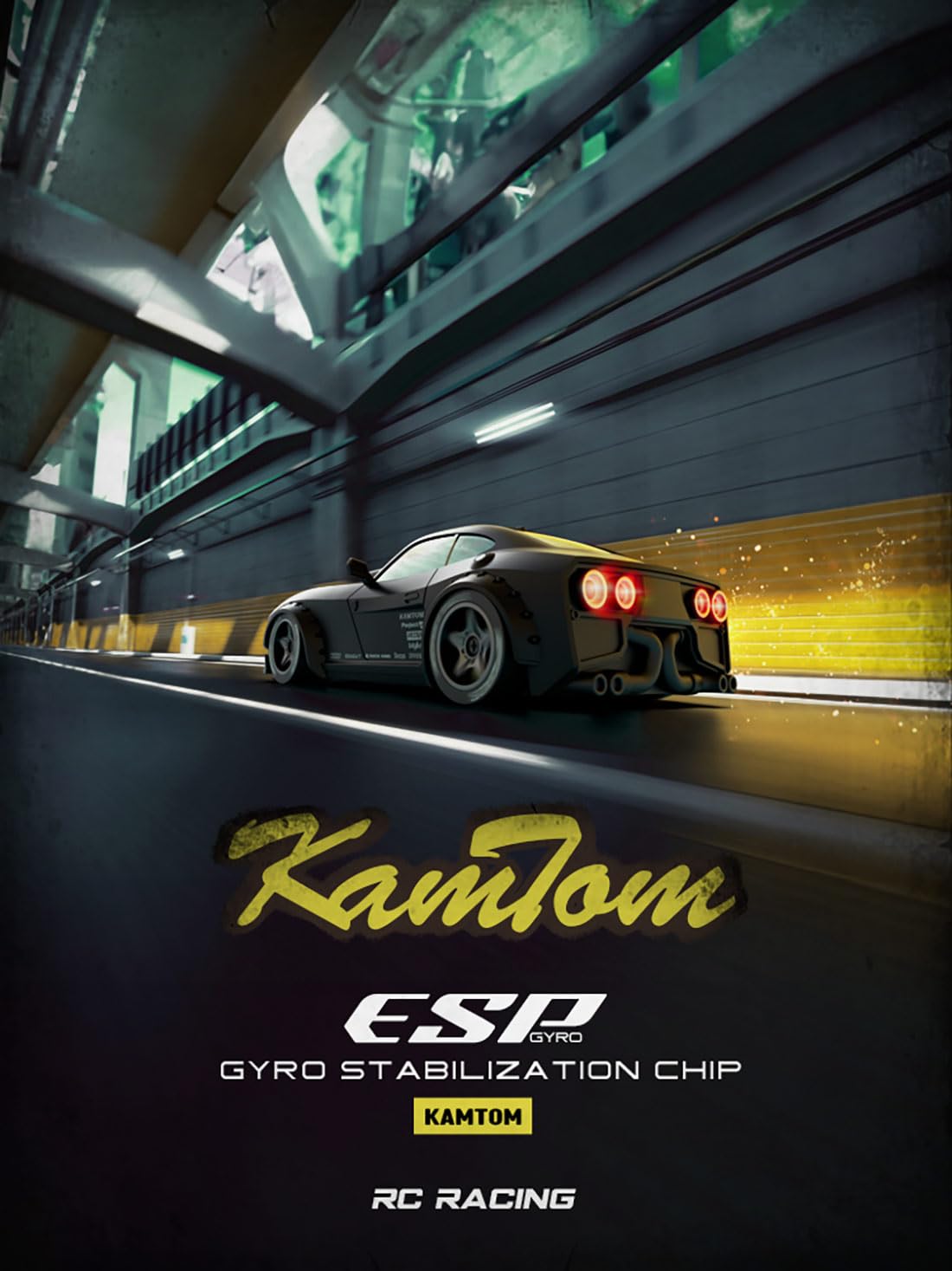 Goekhyrani KM3299 Remote Control Car RC Drift Car, 4WD RC Cars Vehicle with ESP Gyro, LED Headlights Drift Wheel, 1:32 High Speed Racing RC Vehicle