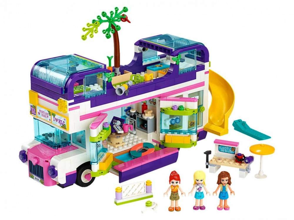 LEGO Friends Friendship Bus 41395 Heartlake City Toy Playset Building Kit Promotes Hours of Creative Play (778 Pieces)