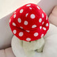Enivtfz Frog Plush Toys, 10" Cute Frog with Red Mushroom Hat Stuffed Animals, Kawaii Plushies Gift for Kids Girls Adults Valentines Birthdays