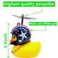 MuYuDaDi Rubber Duck Patos para jeeep Lights Christmas Duck Cart Marine Duck Cool Companion Toy Squeaky Glasses Rubber Ducks Funny (Stars and Stripes