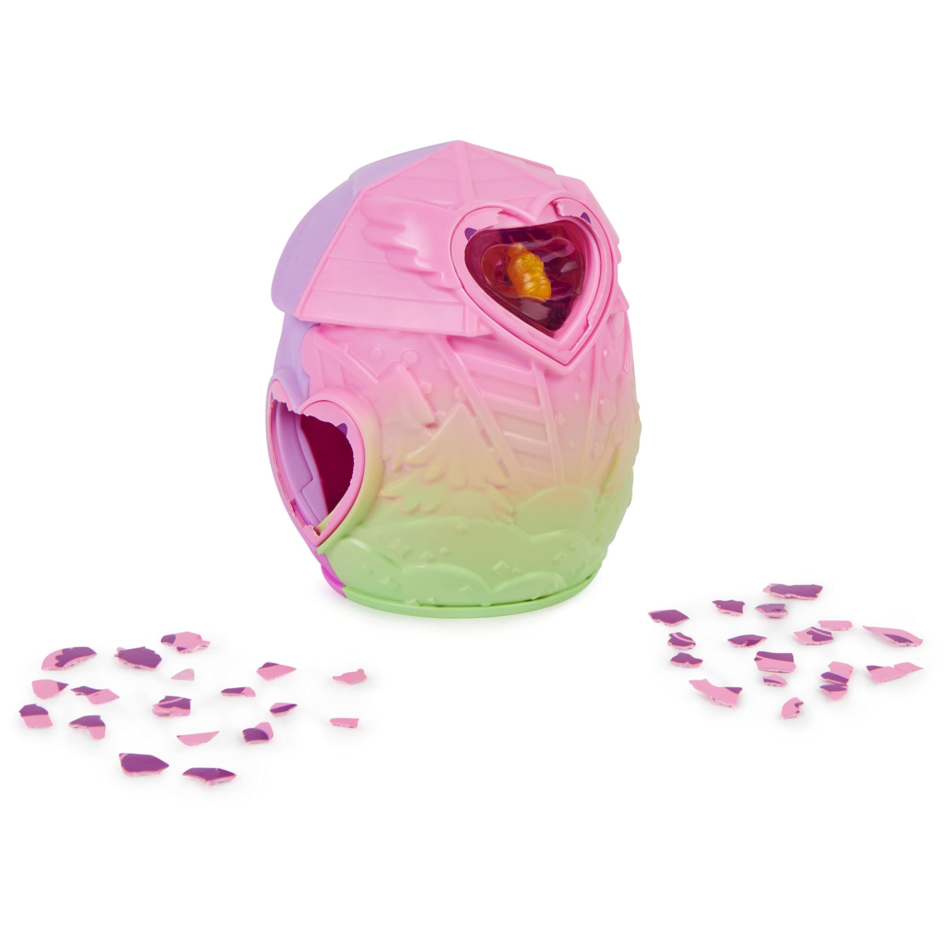 HATCHIMALS CollEGGtibles, Rainbow-Cation Family Hatchy Home Playset with 3 Characters and up to 3 Surprise Babies (Style May Vary), Kids’ Toys