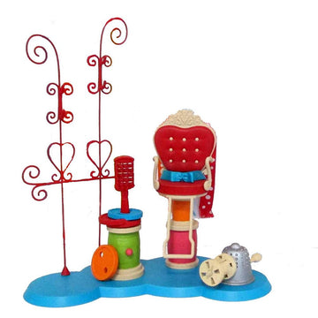 La Dee Da Doll and Ribbon Salon Playset