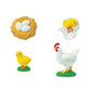 Safari Ltd. Life Cycle of a Chicken - Realistic Educational Toy Figurines - Miniature Poultry Lifecycle Collection for Boys, Girls & Kids Age 4+