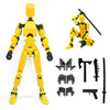 Dumwick Titan13 Action Figure,Lucky Robot 13 Action Figure, 3D Printed Multi-Jointed Movable Action Figures,Dummy Robot 13 Figure Creative Gifts