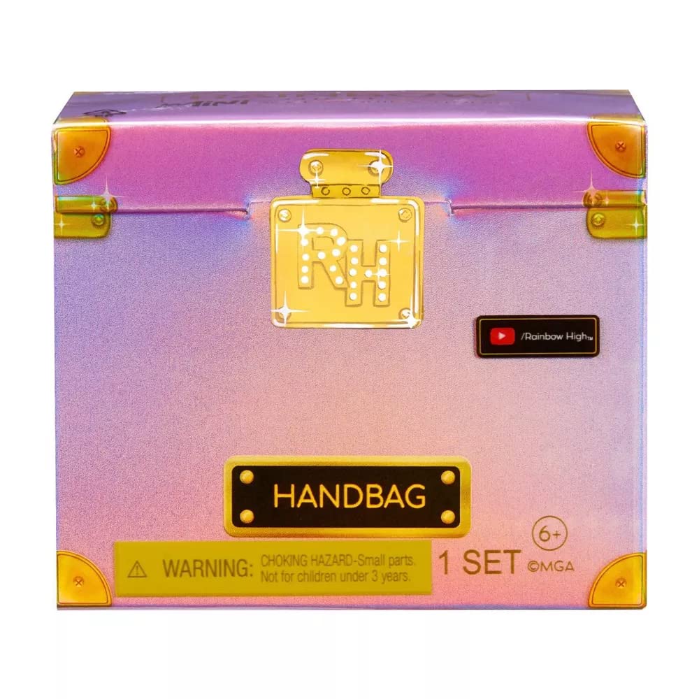 Rainbow High- mini Accessories Studio Handbags 25+ high-end Mystery Surprise Fashion Collectibles. Mix & Match on Fashion Dolls. Great Gift for Kids