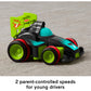 Fisher-Price Preschool Toy Remote Controlled Car My Easy RC with 2 Speeds for Kids Ages 3+ Years (Amazon Exclusive)