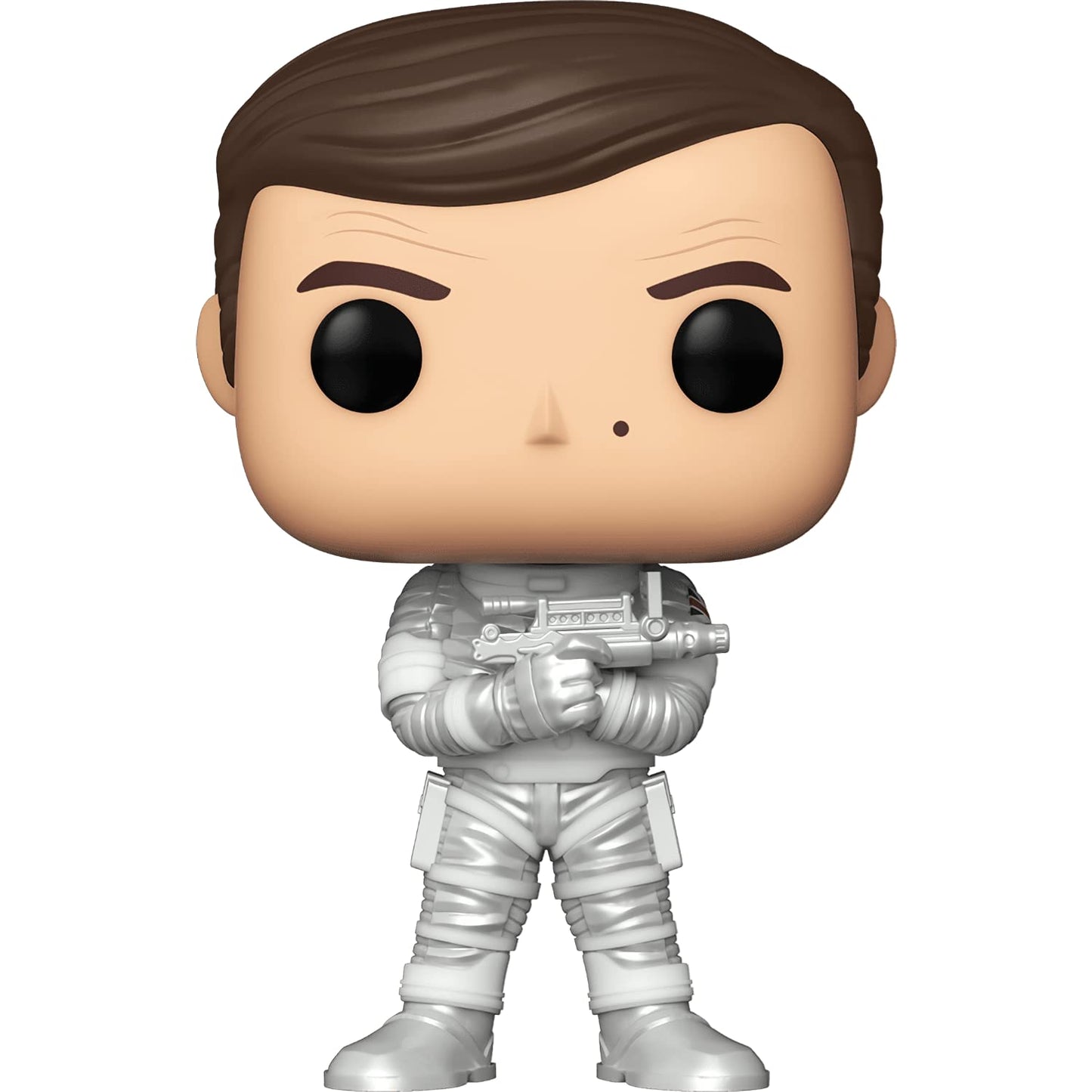 Funko J a m e s Bond [from Moonraker]: P o p ! Movies Vinyl Figurine Bundle with 1 Compatible 'ToysDiva' Graphic Protector (1009-35636 - B)