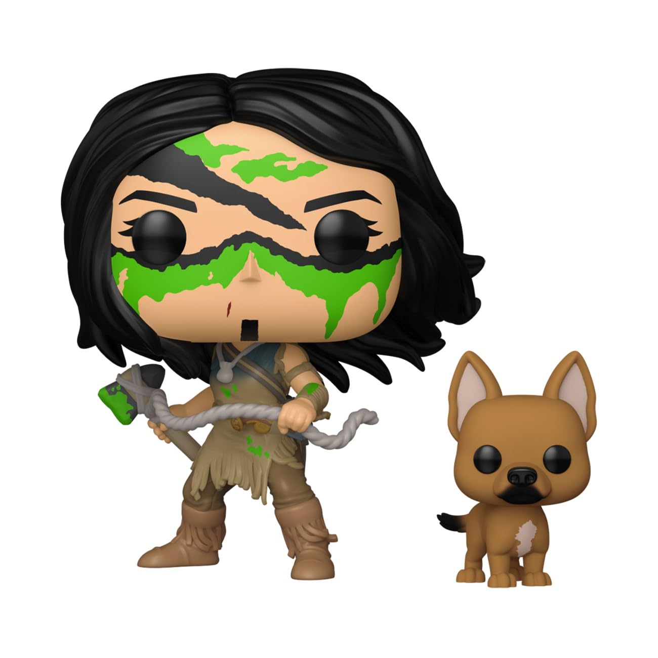 Funko Pop! Plus: Prey - Naru with Sarii - Glow in The Dark - Collectable Vinyl Figure - Gift Idea - Official Merchandise - Toys for Kids & Adults