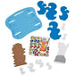 Fun Express 3D Floating Parting of the Red Sea Craft Kit - 6 3/4' x 3 3/4' | Foam - Multicolor | Pack of 12