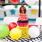 25 Pcs Cake Topper and Cupcake Toppers Set Birthday Party Supplies for Moanana Birthday Decorations