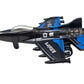 12 PIeces Camo Black Military Fighter Jet Toy Set, 3.5 Inches, Pull-Back-and-Release Action