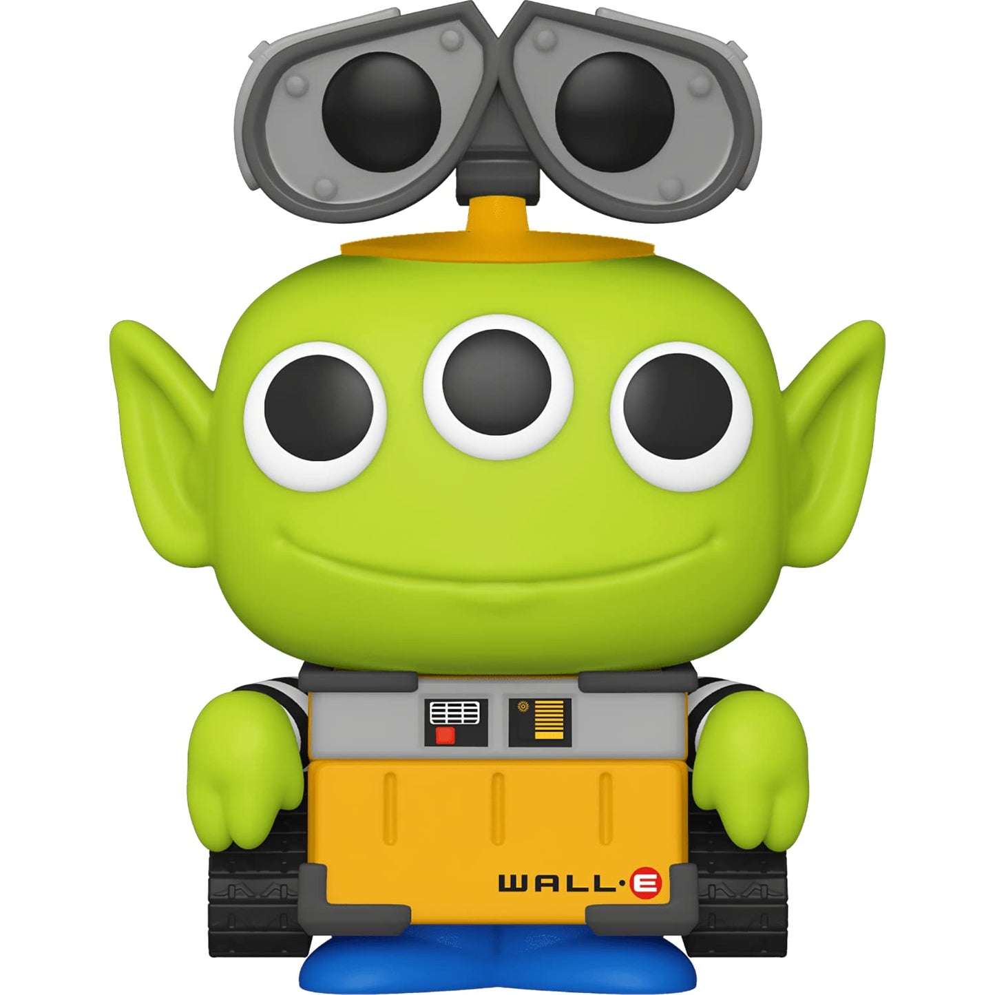 Funko W a l l -E: P o p ! Vinyl Figurine Bundle with 1 Compatible 'ToysDiva' Graphic Protector (760-48363 - B)