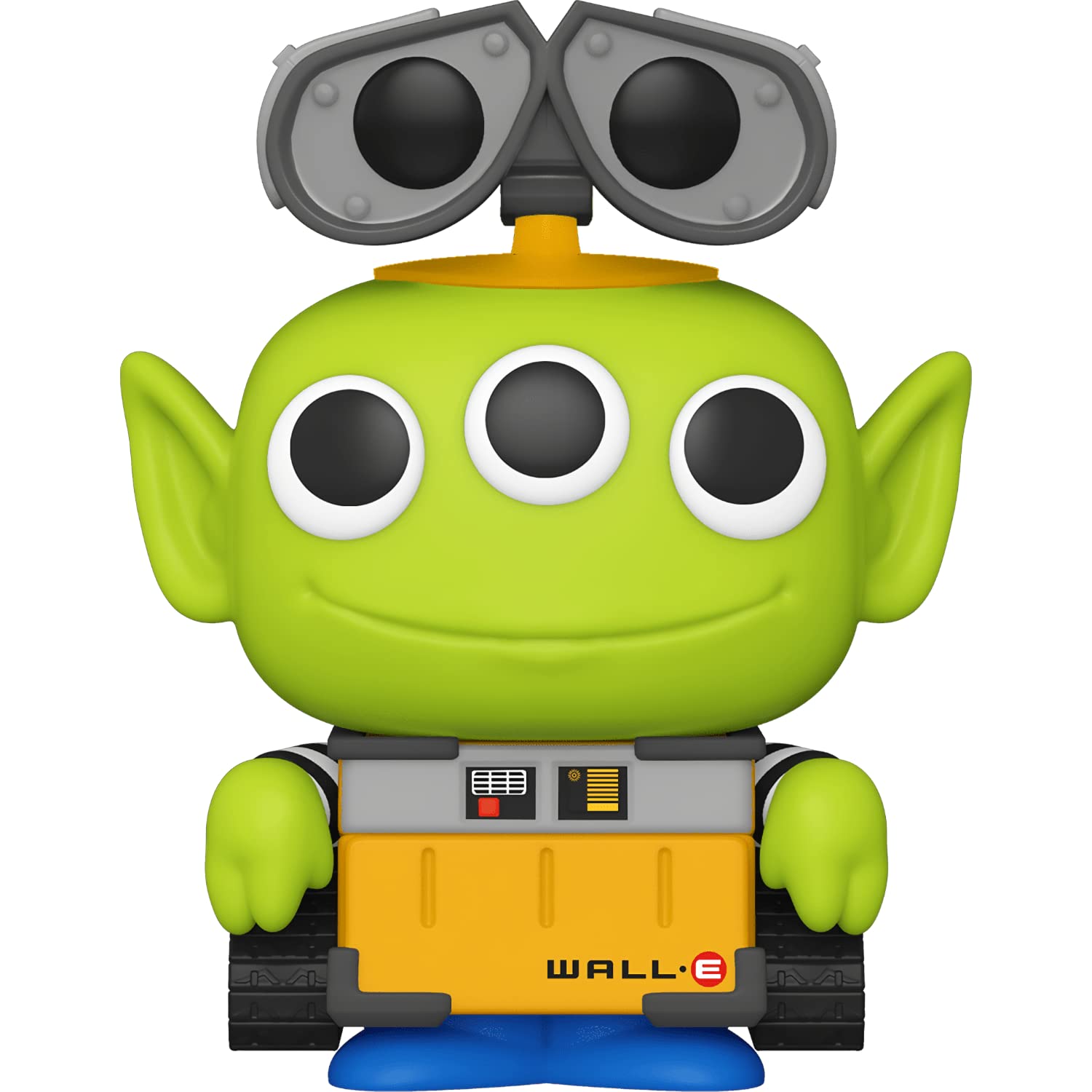 Funko W a l l -E: P o p ! Vinyl Figurine Bundle with 1 Compatible 'ToysDiva' Graphic Protector (760-48363 - B)