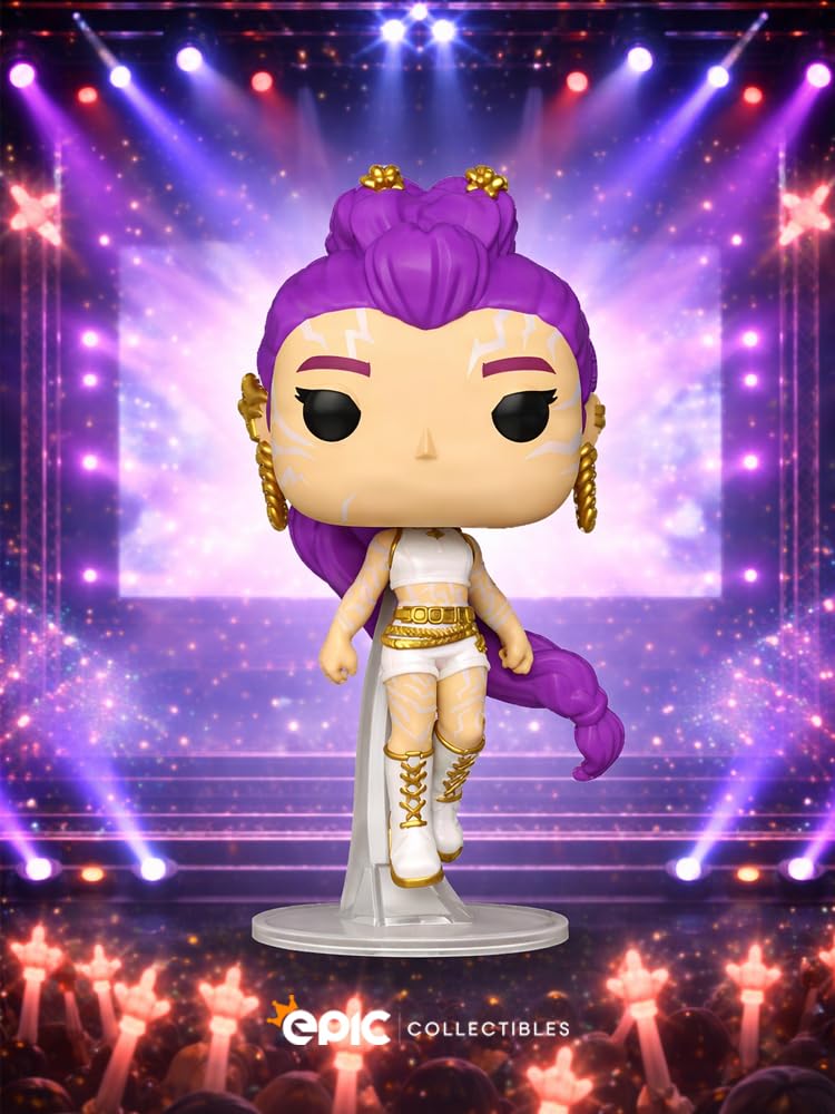 Epic Collectibles Pop K Pop Demon Hunters - Rumi with Marks Vinyl Figure