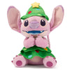 Disney Store Official Angel Holiday Plush - Lilo & Stitch Christmas Stuffed Animals - 14 Inch Disney Plushy - Features Christmas Tree Costume Dress